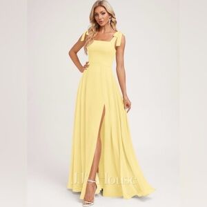 Yellow Bridesmaids Dress